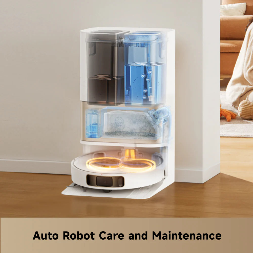 Dreame L10s Pro Ultra Robot Vacuum - روبوت التنظيف كنس ومسح بقوة شفط 7000 باسكال من دريمي