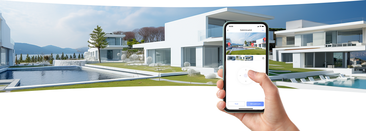 EZVIZ SMART HOME CAMERA H80X - كاميرا منزلية خارجية ذكية من ازفيز