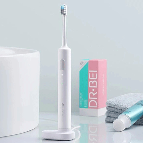 DOCTOR BEI ELECTRIC TOOTHBRUSH C1 WHITE - فرشاة اسنان كهربائية ابيض