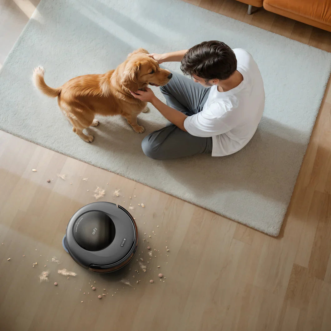 Anker Eufy Omni C20 Robot Vacuum Black - روبوت التنظيف كنس ومسح 7000 باسكال من انكر اسود