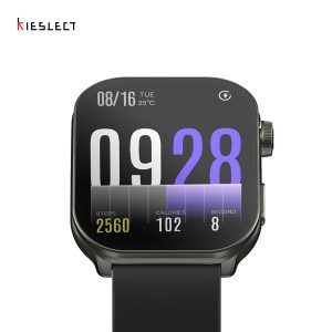 Kieslect Watch Balancs Black with AMOLED Display + AOD - ساعة ذكية من كيسليكت