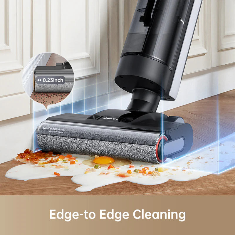 Dreame H12 Dual Wet & Dry Stick Vacuum Cleaner - مكنسة كهربائية لاسلكية 4 في 1 بقوة شفط 16000 باسكال من دريمي
