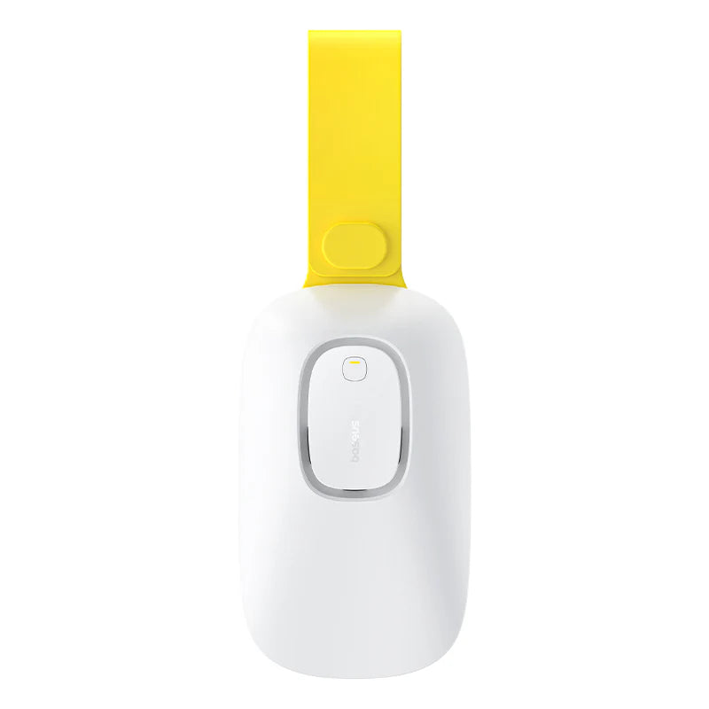 Baseus Heyo Door Stop Alarm Moon White (Includes AAA Battery x 1)- سدادة باب بانذار عالي الصوت من باسيوس