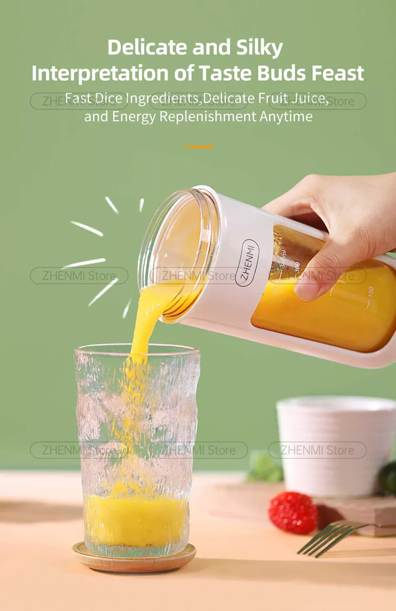 ZHENMI JUICER CUP ZJ5 340ML - خلاط محمول 340 مل من شاومي