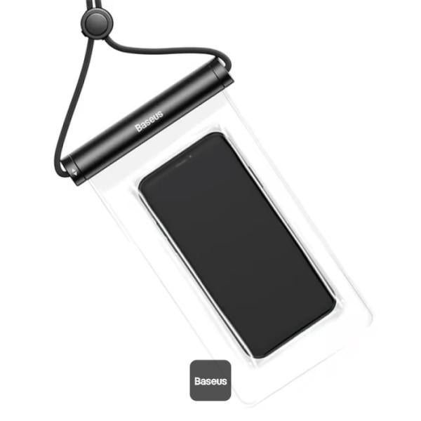BASEUS AQUAGLIDE WATERPROOF PHONE POUCH WITH CYLINDRICAL SLIDE LOCK CLUSTER - حافظة الهاتف المقاومة للماء مع قفل اسطواني منزلق من باسيوس