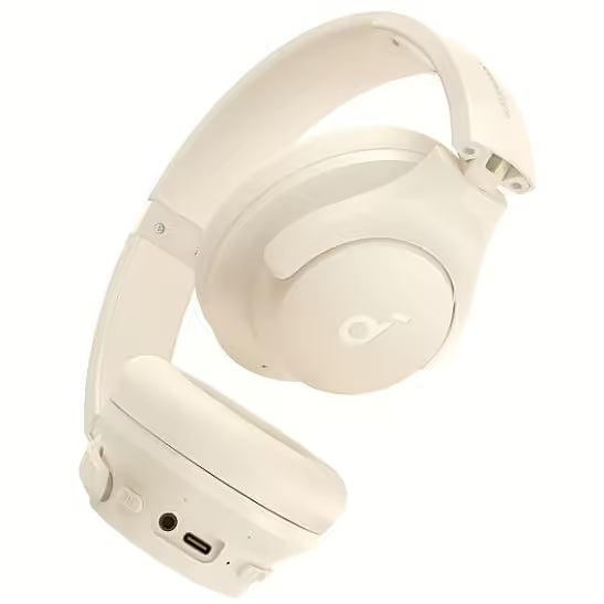 Anker Soundcore Q20i Headphone - سماعات بلوتوث هيدسيت من انكر ابيض