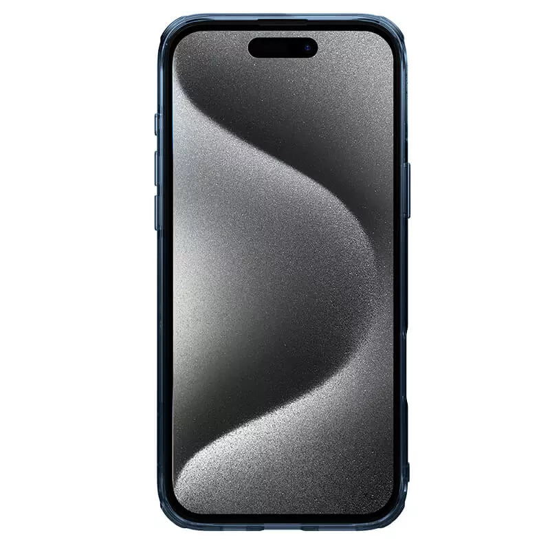Nillkin Nature TPU Pro Case for Apple iPhone 16 Pro Max Blue - كفر ايفون 16 برو ماكس من نيلكين ازرق