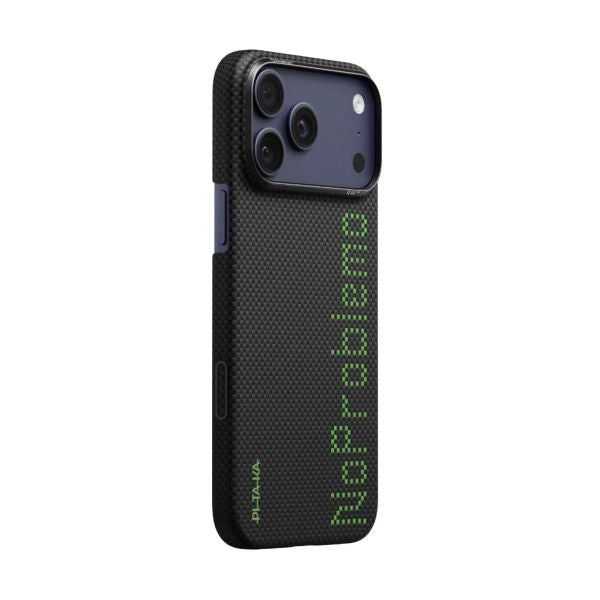 PITAKA ULTRA-SLIM CASE FOR IPHONE 17 PRO MAX NOPROBLEMO - كفر ايفون 17 برو ماكس ماك سيف فائق النحافة من بيتاكا