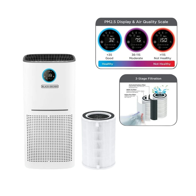 Black&Decker APFT10-B5 Air Purifier Filter - فلتر جهاز تنقية الهواء من بلاك اند ديكر