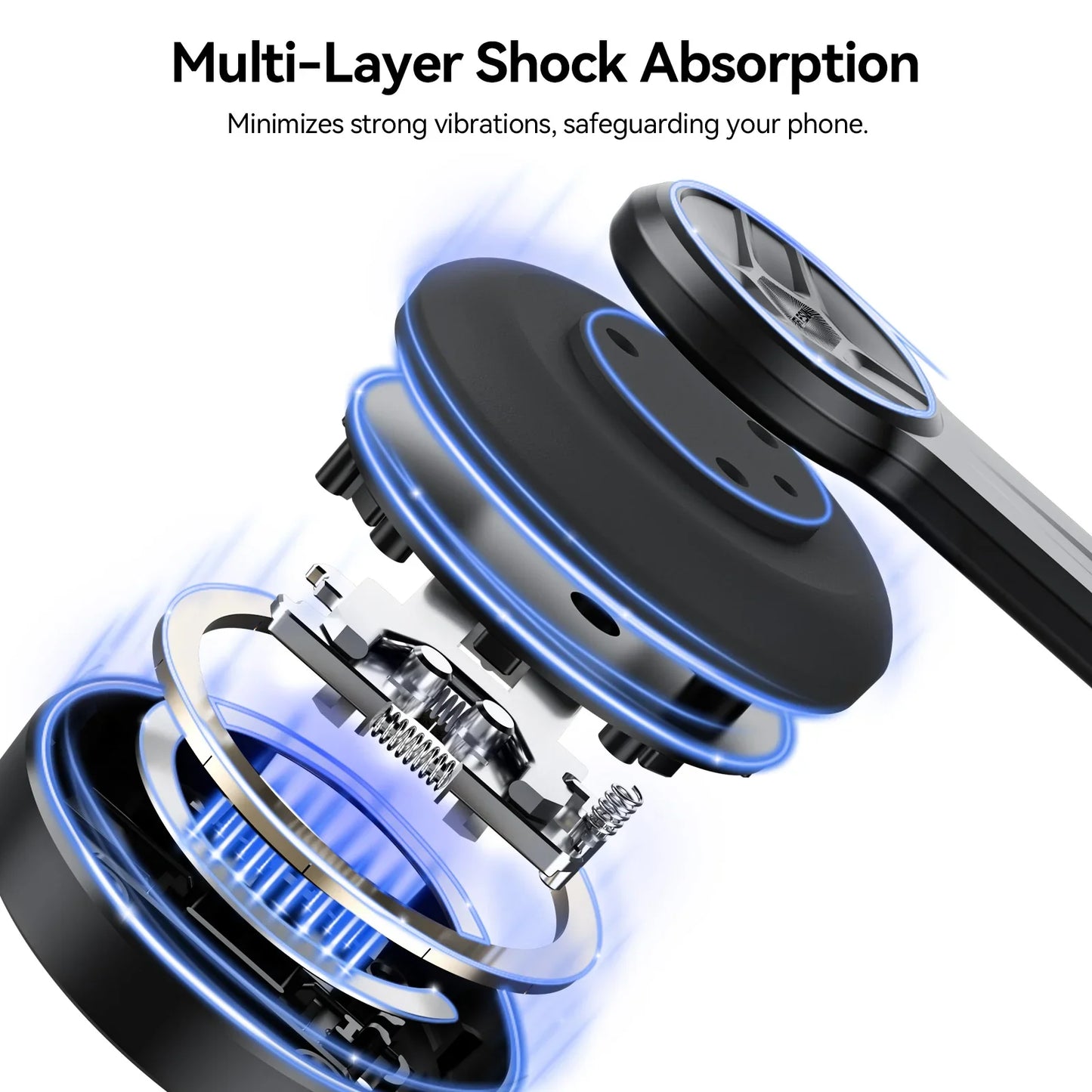 TELESIN Bike Handlebar Mount for Phone - ستاند مغناطيسي للدراجة من تيليسن