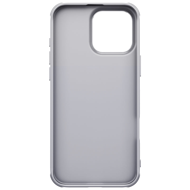 Nillkin Super Frosted Shield Pro for Apple iPhone 16 Pro Max (Without Logo cutout) Grey - كفر ايفون 16 برو ماكس رمادي من نيلكين
