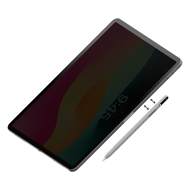 Momax Mag Link Pop Magnetic active stylus pen Grey - قلم ذكي مغناطيسي للايباد من موماكس