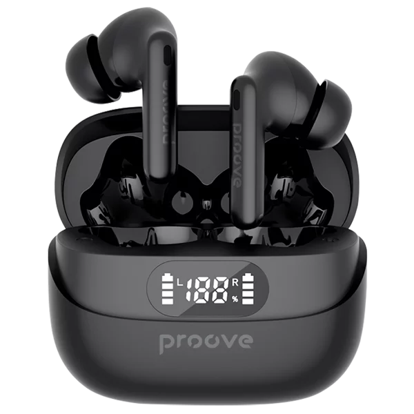 Proove Wireless Earphones Digital Pro TWS with ANC APP black - سماعات بلوتوث من بروف اسود