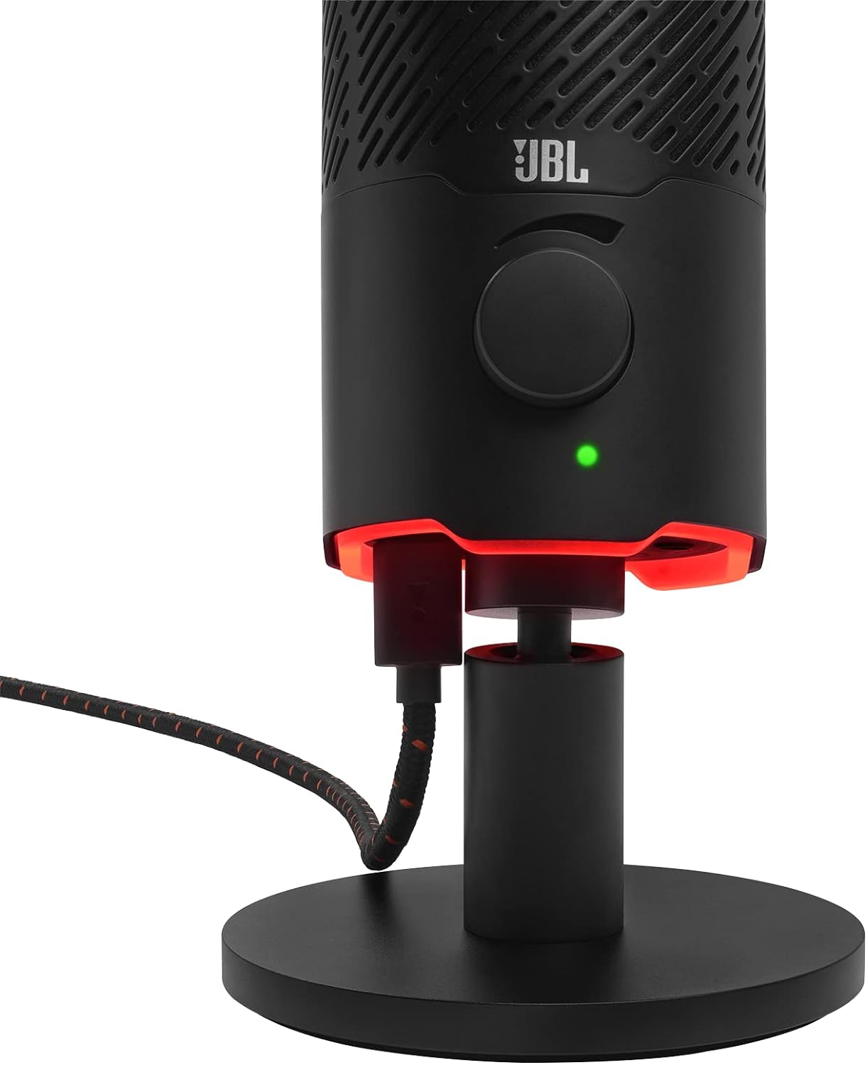 JBL Quantum Stream with Dual Pattern Premiun USB Microphone - مايكروفون يو اس بي ثنائي النمط للتسجيل والالعاب من جي بي ال