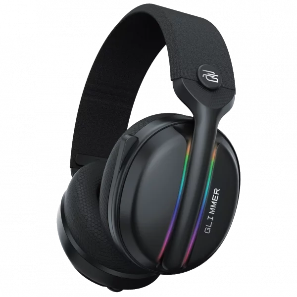Proove Wireless Headset Gaming Glimmer black - سماعات هيدسيت لاسلكية للالعاب من بروف اسود