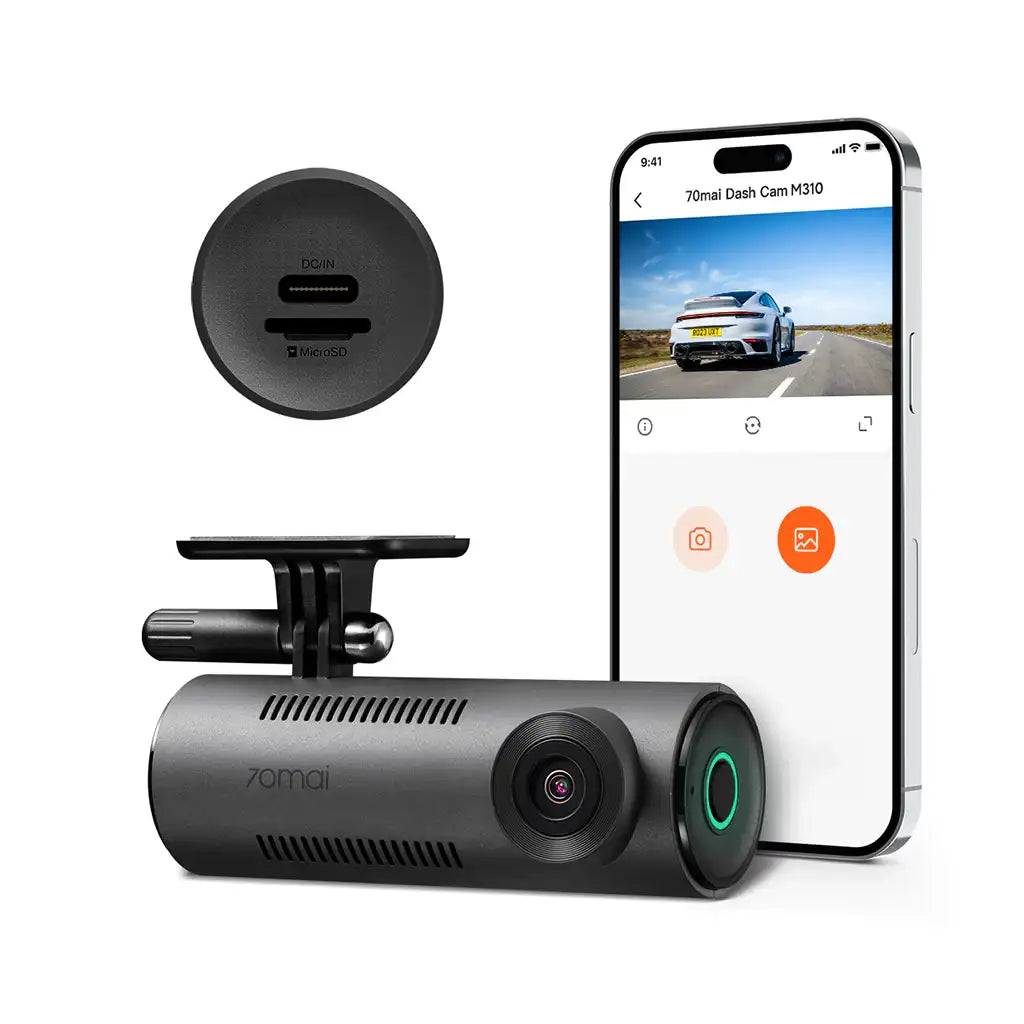 70mai Dash Cam M310 - كاميرا سيارة امامية بدقة 2K QHD من شاومي