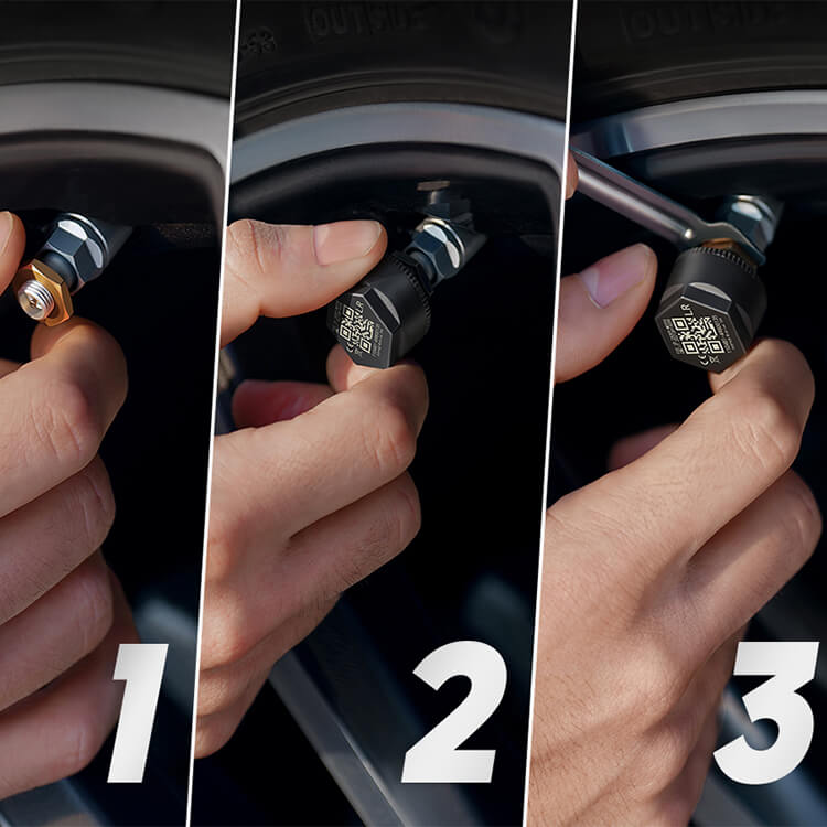 70MAI EXTERNAL TPMS SENSOR for m500 dash cam - نظام مراقبة ضغط الإطارات (خاص بكاميرات M500) من شاومي