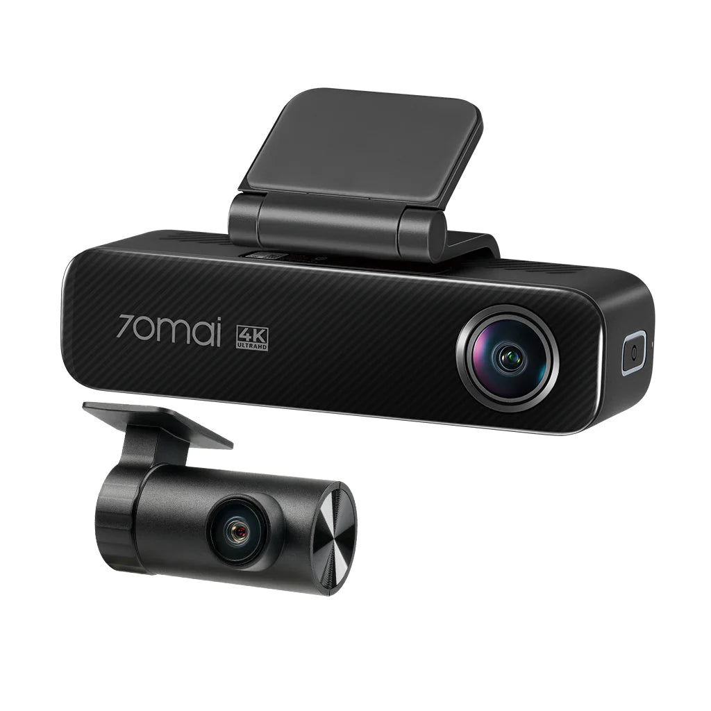 70Mai Dash Cam 4K M800 HDR Set - كاميرا سيارة امامية + خلفية من شاومي