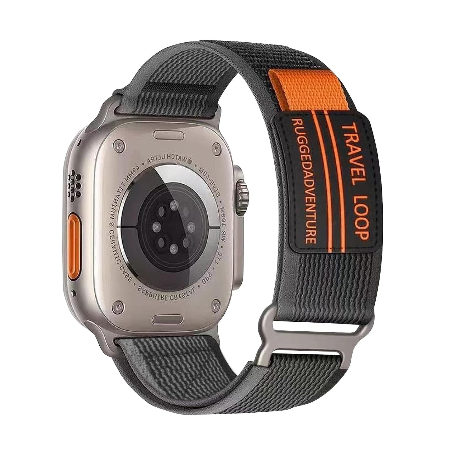 TRAVEL LOOP FOR APPLE WATCH 42-49MM DARK GRAY - سير ساعات ابل مقاس 42-49 مم رمادي داكن