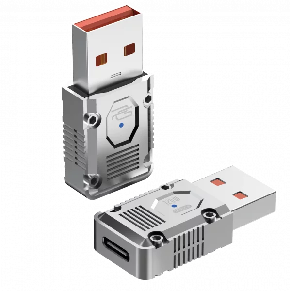 Proove Adapter OTG Matrix Type-C to USB silver - توصالة تايب سي يو اس بي من بروف فضي