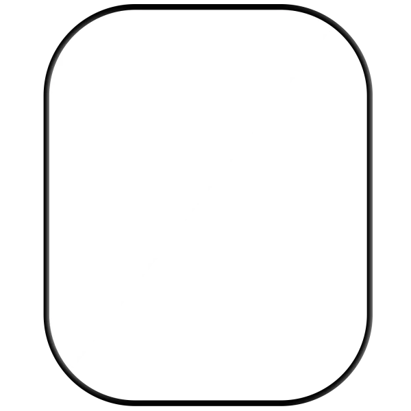 Proove Protective glass for watch Achilles Apple Watch Ultra/ Watch Ultra 2 49 mm black - لاصق شاشة ساعه ابل الترا 2 49 ملم من بروف اسود