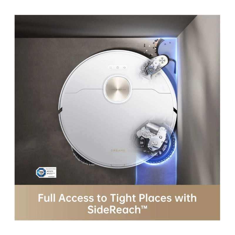 Dreame X40 Ultra Robot Vacuum - روبوت التنظيف كنس ومسح بقوة شفط 12000 باسكال من دريمي