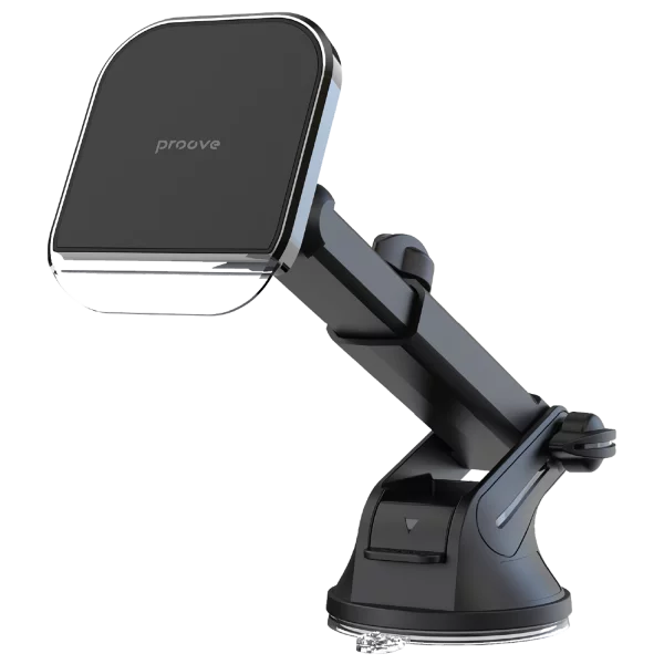 PROOVE CAR HOLDER HOST RIDER SUCTION TYPE CAR MOUNT BLACK - ستاند سيارة مغناطيسي من برووف اسود