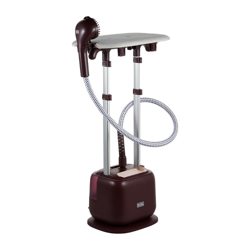 Black&Decker GSTD2450-B5 2 POLE GARMENT STEAMERS DIGITAL 2400W - مكوى بخارية عامودية رقمية بقوة 2400 واط من بلاك اند ديكر