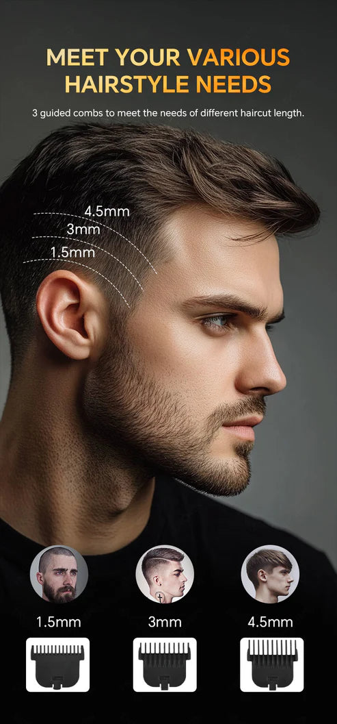 ENCHEN GOLDSTONE 1 HAIR TRIMMER - ماكنة حلاقة متعددة الاستخدامات مع شاشة رقمية من انشين