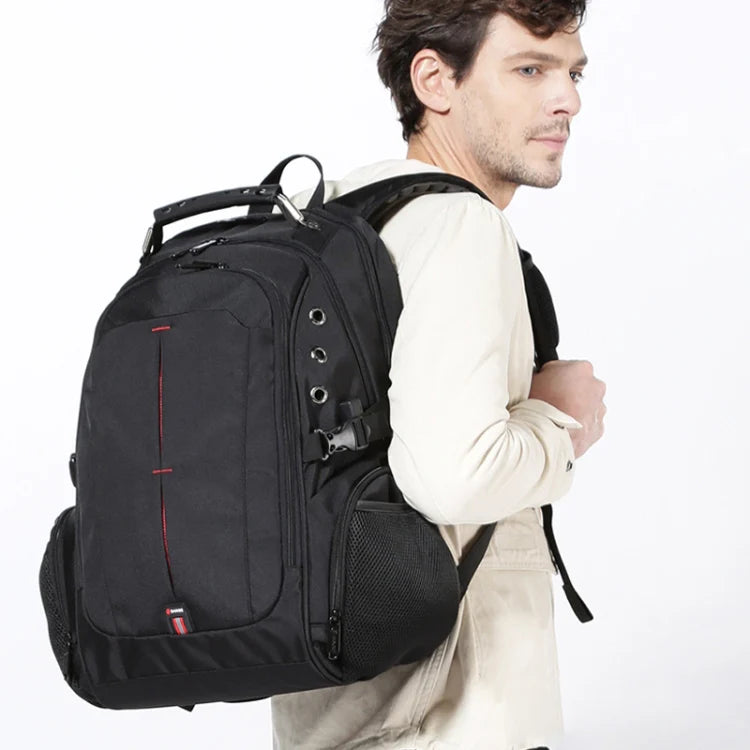 BANGE Multi-Compartment Backpack 1905 Black - حقيبة ظهر متعددة الجيوب بسعة 40 لتر من بانجي اسود