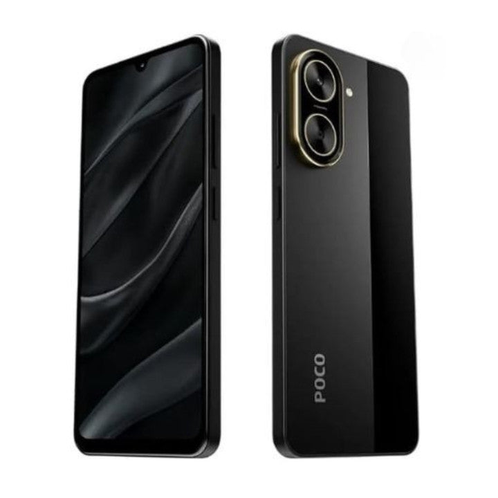 POCO C71 4+128GB Black - بوكو سي 71 128/4 جيجابايت اسود