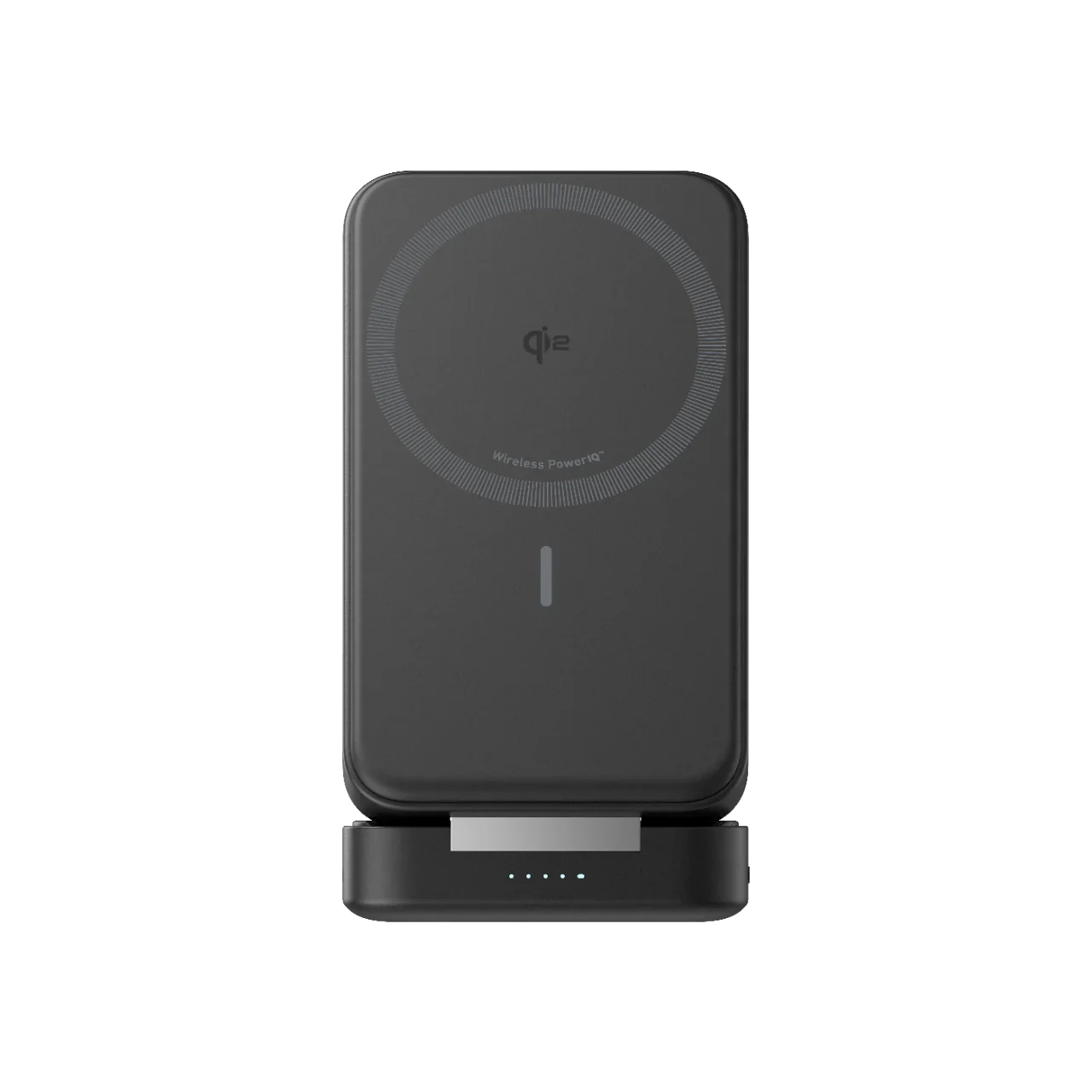 Anker MagGo Qi2 Power Bank 6600 mAh 15W Black - باوربنك ماك سيف مع ستاند 6600 ملي امبير 15 واط من انكر