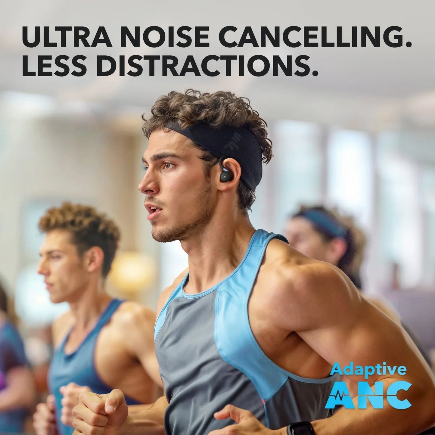 Anker Soundcore Sport X20 ANC TWS Earbuds Black - سماعات بلوتوث رياضية من انكر اسود