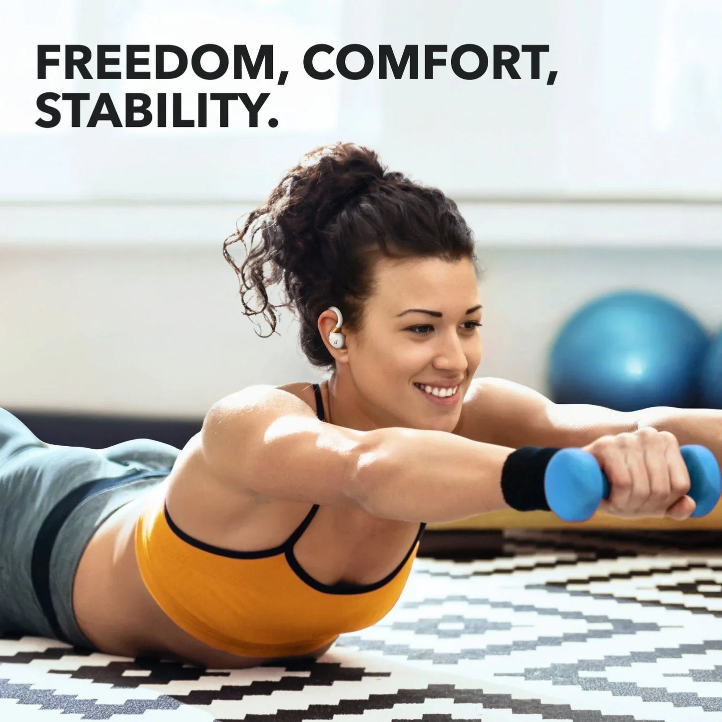 Anker Soundcore Sport X20 ANC TWS Earbuds White - سماعات بلوتوث رياضية من انكر ابيض