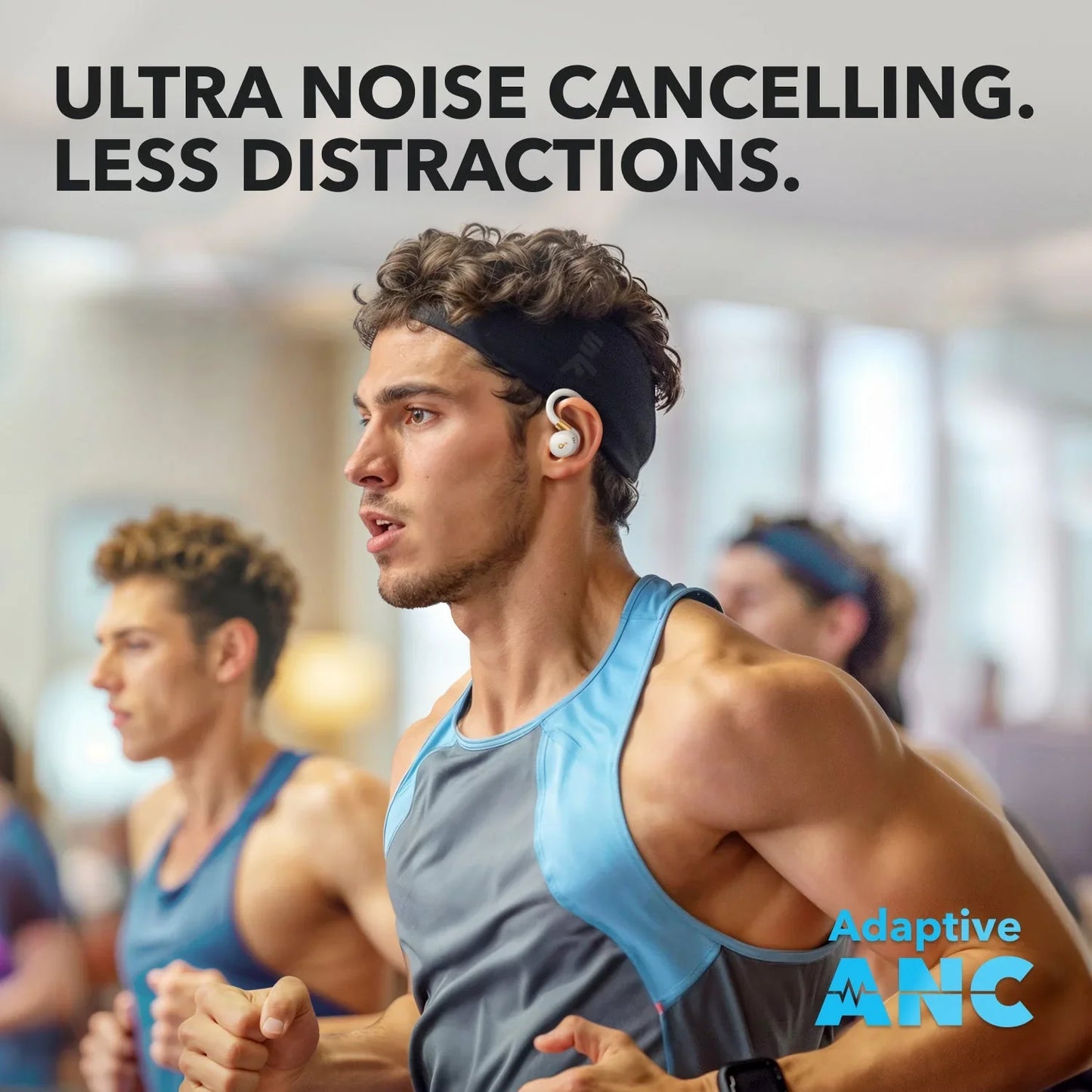 Anker Soundcore Sport X20 ANC TWS Earbuds White - سماعات بلوتوث رياضية من انكر ابيض
