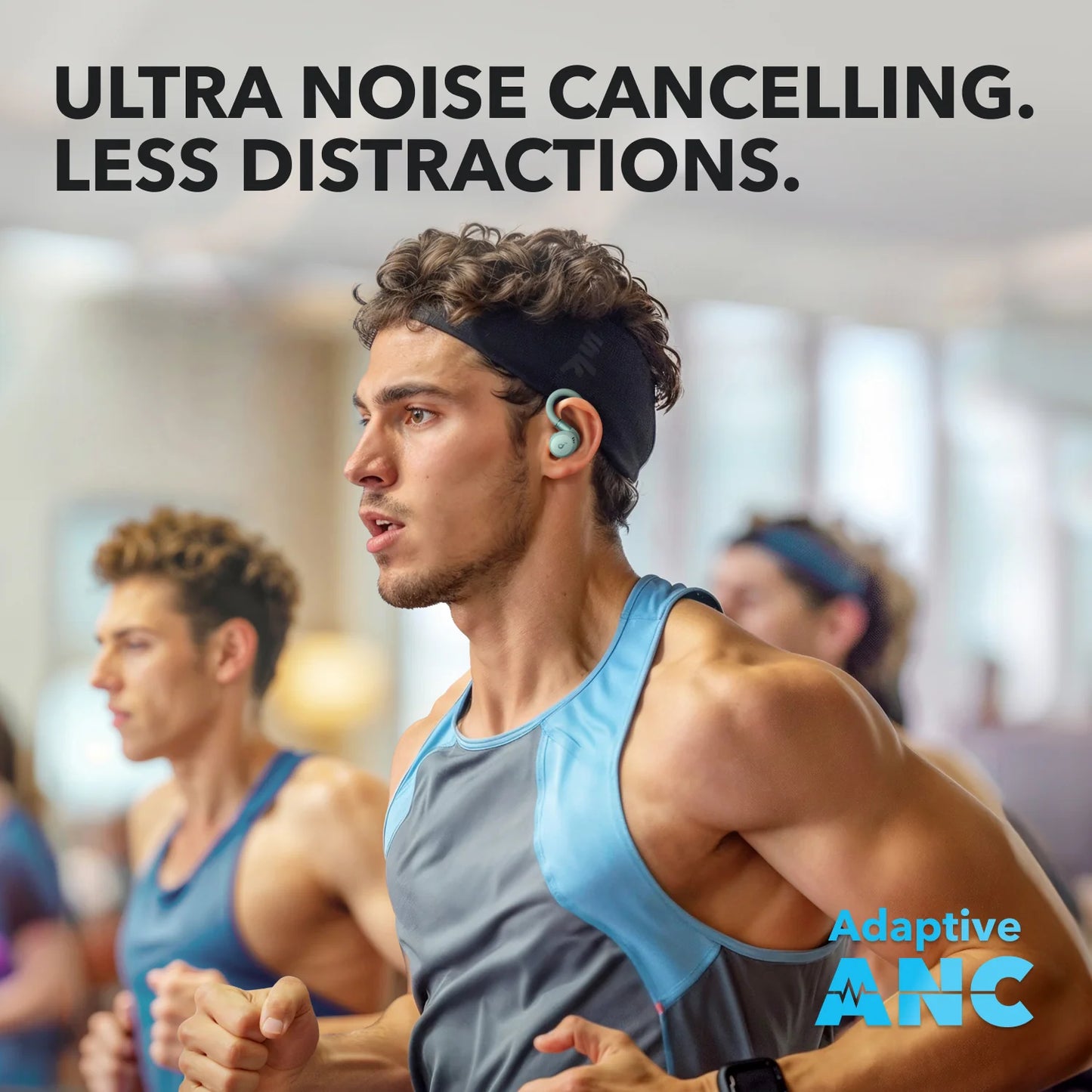 Anker Soundcore Sport X20 ANC TWS Earbuds Green - سماعات بلوتوث رياضية مع تقنية الغاء الضوضاء النشط من انكر اخضر