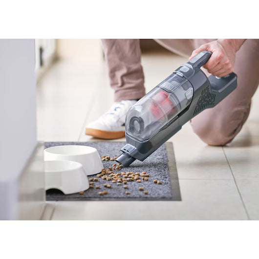 Black&Decker BHFEA520J-GB Vacuum cleaner 20V Gray - مكنسة كهربائية لاسلكية 2 في 1 من بلاك اند ديكر
