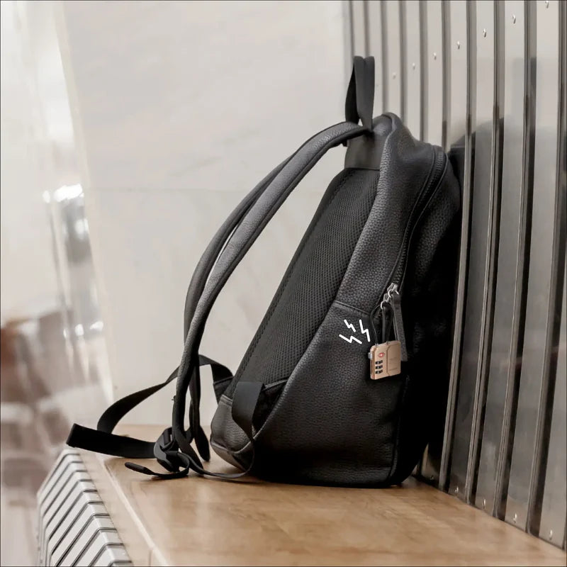 Momax PinLock TSA Padlock Find my locator Desert Titanium - قفل ذكي بتقنية TSA مع خدمة تحديد الموقع من موماكس دزرت تيتانيوم