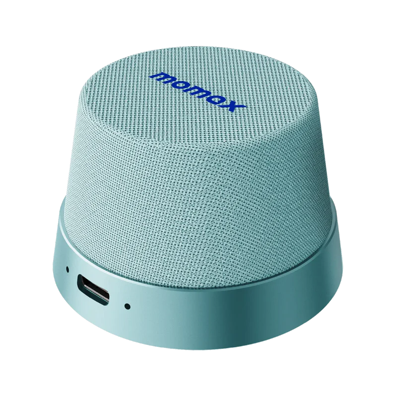 Momax Vibe Go Magnetic Wireless Speaker Blue - سبيكر لاسلكي مغناطيسي محمول 3 واط من موماكس ازرق