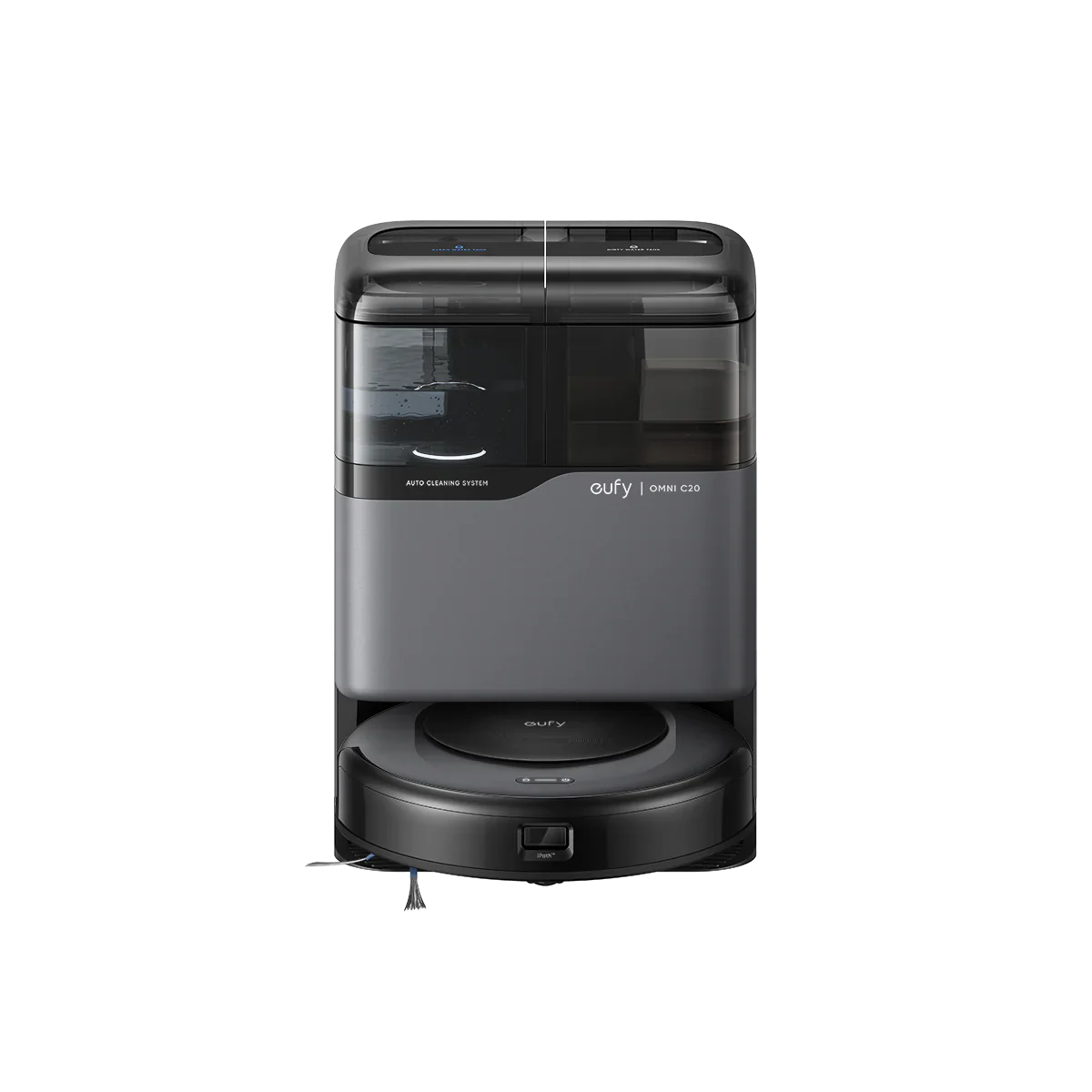 Anker Eufy Omni C20 Robot Vacuum Black - روبوت التنظيف كنس ومسح 7000 باسكال من انكر اسود