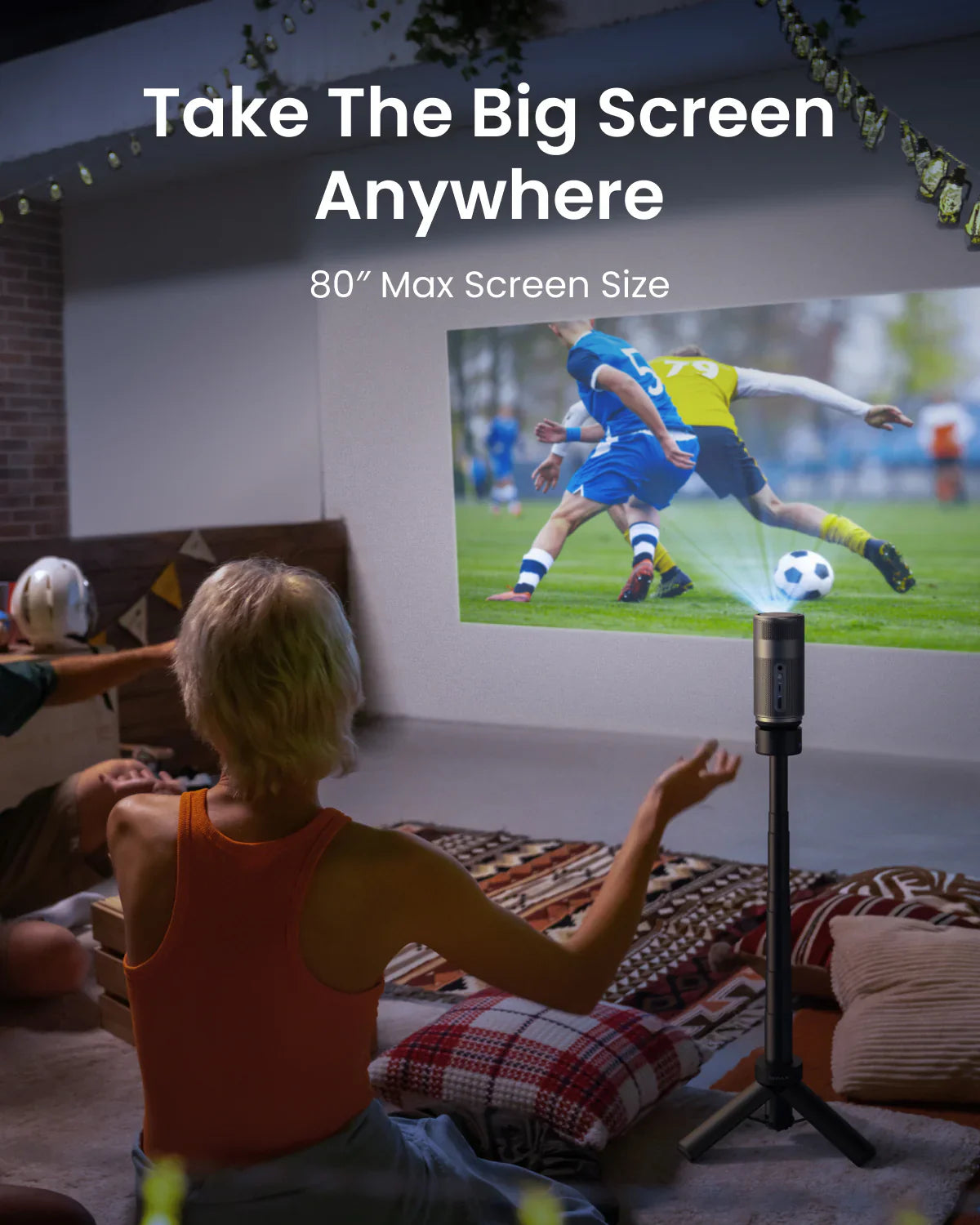 Anker Nebula Capsule Air 2 Projector Black - داتا شو نيبولا كابسول إير 2 من انكر