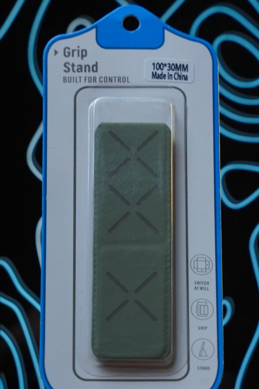 GRIP FOR MOBILE GREEN - مسكة للهواتف والتابلت مع ستاند اخضر