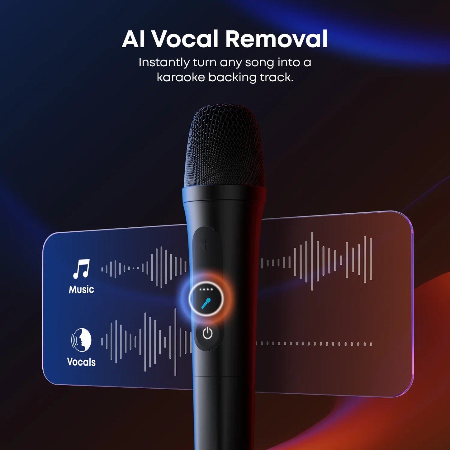 Anker Soundcore Rave 3S Speaker 200W Black - سبيكر 200 واط مع مايكروفون كاريوكي ثنائي من انكر اسود