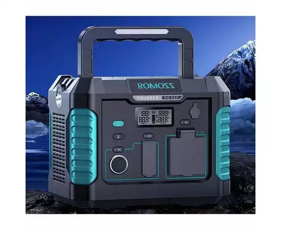 Romoss Power Station RS500 400WH 500W - مولد طاقة محمول 500 واط من روموس