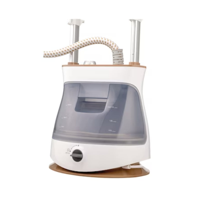 Black&Decker GST2400-B5 TWIN POLE VERTICAL GARMENT STEAMER 2400W white - مكوى بخارية عامودية مزدوجة القطب بقوة 2400 واط من بلاك اند ديكر