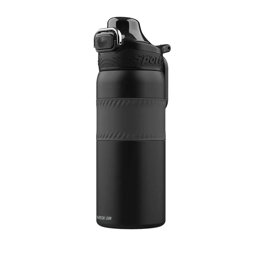 Green Lion Athlete Thermal Bottle Black - مطاره 550 مل من كرين اسود