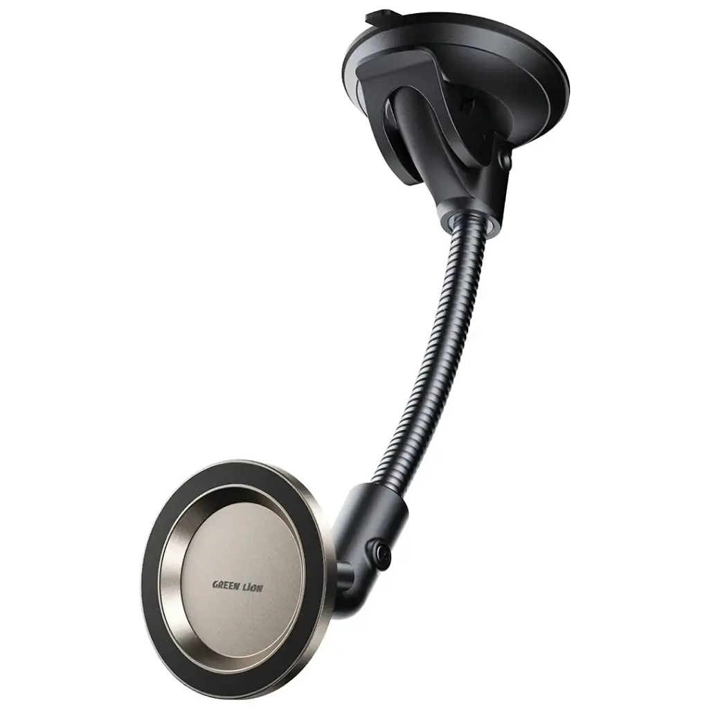 Green Lion GX-65 Magsafe Car Phone Holder Black - ستاند سيارة ماك سيف من كرين