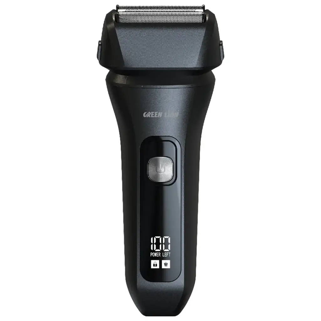 Green Lion Ultra Glide Pro Men's Shaver Black - ماكنة حلاقة مع شاشة رقمية من كرين اسود