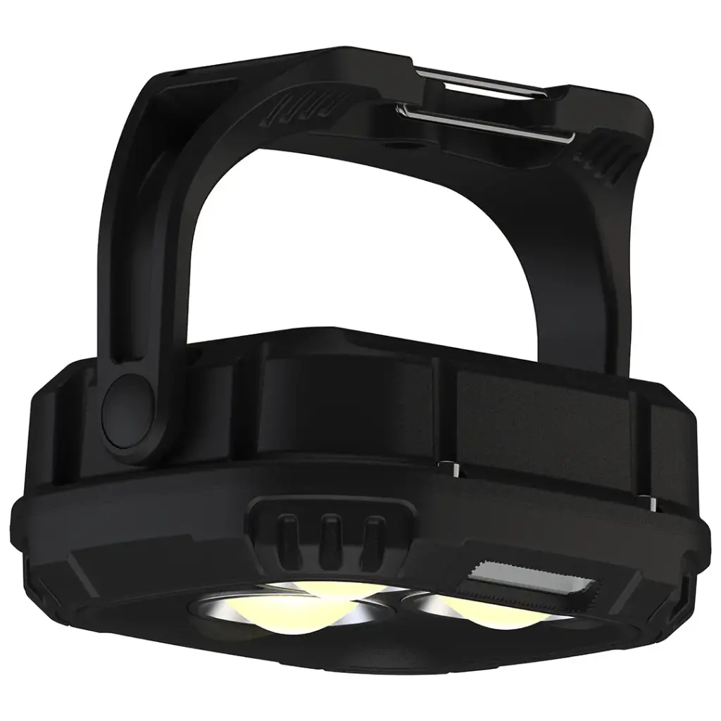 Green Lion Hyper Lume Working Light 1000LM - Black-كشاف اضاءة عمل قوي هايبر لوم من غرين لايون بقوة إضاءة 1000 لومن – أسود