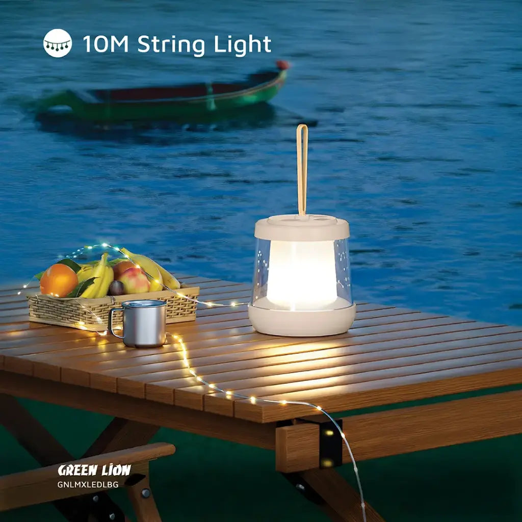 Green Lion Lumex LED Light with Inbuilt LED Strip Light Beige - مصباح ليد لوميكس مع شريط إضاءة ليد مدمج 10 واط من كرين بيجي